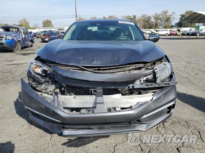 Piąte zdjęcie samochodu w środku: 2020 HONDA CIVIC LX VIN:2HGFC2F66LH590635 - miniatura
