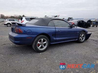 Trzecie zdjęcie samochodu z tyłu: 1996 FORD MUSTANG GT VIN:1FALP45X5TF166754 - miniatura