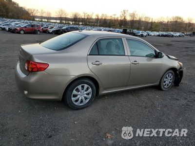 Trzecie zdjęcie samochodu z tyłu: 2010 TOYOTA COROLLA BASE VIN:1NXBU4EEXAZ186953 - miniatura