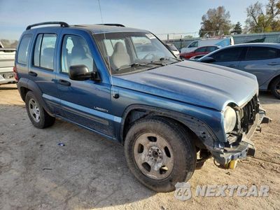 Czwarte zdjęcie samochodu z boku: 2004 JEEP LIBERTY SPORT VIN:1J4GK48KX4W118771 - miniatura