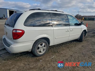 Trzecie zdjęcie samochodu z tyłu: 2007 DODGE GRAND CARAVAN SXT VIN:2D4GP44L67R261125 - miniatura