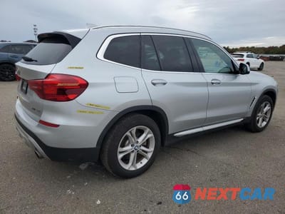 Trzecie zdjęcie samochodu z tyłu: 2019 BMW X3 XDRIVE30I VIN:5UXTR9C51KLP84719 - miniatura