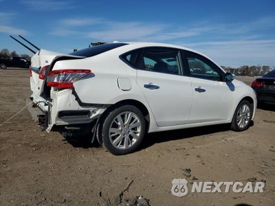 Trzecie zdjęcie samochodu z tyłu: 2014 NISSAN SENTRA S VIN:3N1AB7AP7EY260818 - miniatura