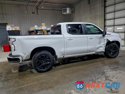 Trzecie zdjęcie samochodu z tyłu: 2024 CHEVROLET SILVERADO K1500 RST VIN:1GCUDEEL1RZ208077 - miniatura