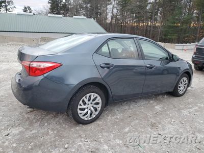 Trzecie zdjęcie samochodu z tyłu: 2019 TOYOTA COROLLA L VIN:2T1BURHE0KC246590 - miniatura