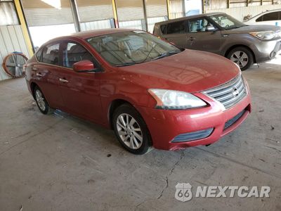 Czwarte zdjęcie samochodu z boku: 2013 NISSAN SENTRA S VIN:3N1AB7AP1DL705694 - miniatura