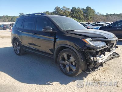 Czwarte zdjęcie samochodu z boku: 2020 HONDA PASSPORT TOURING VIN:5FNYF7H90LB004987 - miniatura