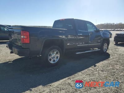 Trzecie zdjęcie samochodu z tyłu: 2015 GMC SIERRA K1500 SLT VIN:1GTV2VEC7FZ331727 - miniatura