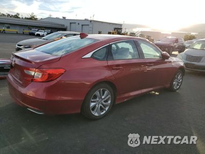 Trzecie zdjęcie samochodu z tyłu: 2019 HONDA ACCORD LX VIN:1HGCV1F13KA038115 - miniatura