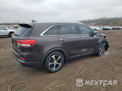 Trzecie zdjęcie samochodu z tyłu: 2018 KIA SORENTO EX VIN:5XYPH4A14JG353715 - miniatura