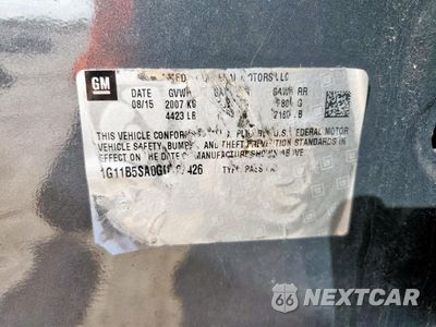 Zdjęcie 13 z 15 samochodu: 2016 CHEVROLET MALIBU LIMITED LS VIN:1G11B5SA0GU109426 - miniatura