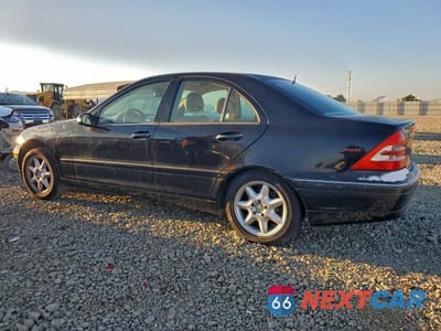 Drugie zdjęcie samochodu z przodu: 2002 MERCEDES-BENZ C 240 VIN:WDBRF61J12F250670 - miniatura