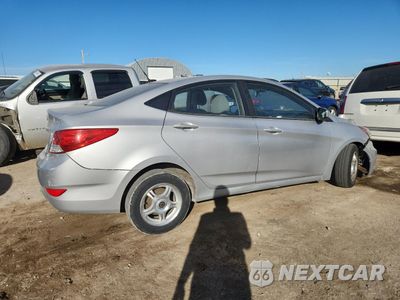 Trzecie zdjęcie samochodu z tyłu: 2013 HYUNDAI ACCENT GLS VIN:KMHCT4AE7DU408205 - miniatura
