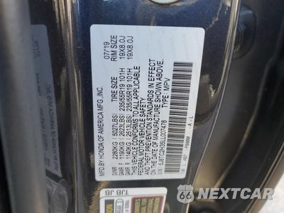 Zdjęcie 13 z 16 samochodu: 2020 ACURA RDX VIN:5J8TC2H35LL007478 - miniatura
