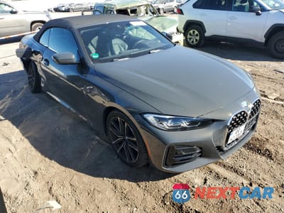 Czwarte zdjęcie samochodu z boku: 2023 BMW 430XI VIN:WBA43AT06PCL80610 - miniatura