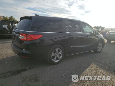 Trzecie zdjęcie samochodu z tyłu: 2019 HONDA ODYSSEY EXL VIN:5FNRL6H72KB124682 - miniatura