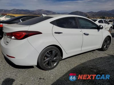 Trzecie zdjęcie samochodu z tyłu: 2014 HYUNDAI ELANTRA SE VIN:5NPDH4AE1EH495041 - miniatura