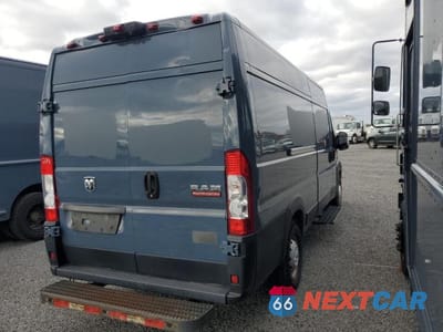 Trzecie zdjęcie samochodu z tyłu: 2020 RAM PROMASTER 3500 CARGO - R & D - CLN TITLE - PRI FLEET VIN:3C6URVJG8LE140204 - miniatura