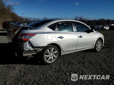 Trzecie zdjęcie samochodu z tyłu: 2014 NISSAN SENTRA S VIN:3N1AB7AP9EY341724 - miniatura