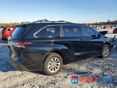 Trzecie zdjęcie samochodu z tyłu: 2024 TOYOTA SIENNA XLE VIN:5TDYRKEC4RS211025 - miniatura
