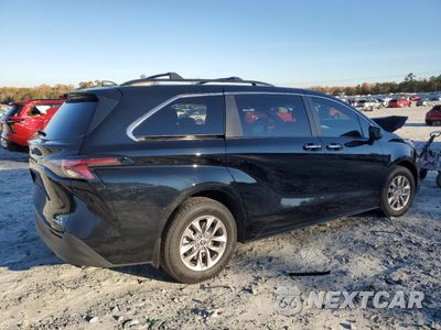 Trzecie zdjęcie samochodu z tyłu: 2024 TOYOTA SIENNA XLE VIN:5TDYRKEC4RS211025 - miniatura