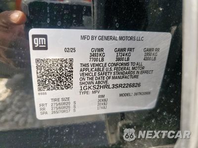 Zdjęcie 13 z 14 samochodu: 2025 GMC YUKON XL AT4 VIN:1GKS2HRL3SR226826 - miniatura