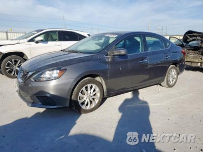2019 NISSAN SENTRA SV 3N1AB7AP9KL628375 - główne zdjęcie licytacji z USA - miniatura