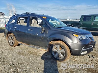 Czwarte zdjęcie samochodu z boku: 2012 ACURA MDX TECHNOLOGY VIN:2HNYD2H40CH503662 - miniatura