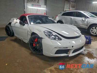 Czwarte zdjęcie samochodu z boku: 2025 PORSCHE BOXSTER S VIN:WP0CB2A80SK226019 - miniatura