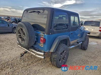 Trzecie zdjęcie samochodu z tyłu: 1997 JEEP WRANGLER / TJ SPORT VIN:1J4FY19S8VP447407 - miniatura