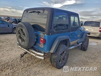 Trzecie zdjęcie samochodu z tyłu: 1997 JEEP WRANGLER / TJ SPORT VIN:1J4FY19S8VP447407 - miniatura