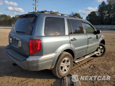 Trzecie zdjęcie samochodu z tyłu: 2005 HONDA PILOT EXL VIN:2HKYF18745H549896 - miniatura