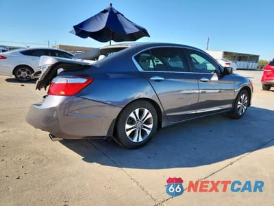 Trzecie zdjęcie samochodu z tyłu: 2013 HONDA ACCORD LX VIN:1HGCR2F30DA025479 - miniatura