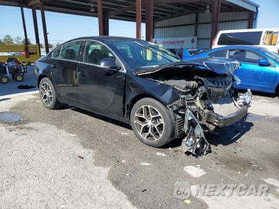 Czwarte zdjęcie samochodu z boku: 2017 BUICK REGAL SPORT TOURING VIN:2G4GL5EX1H9106057 - miniatura