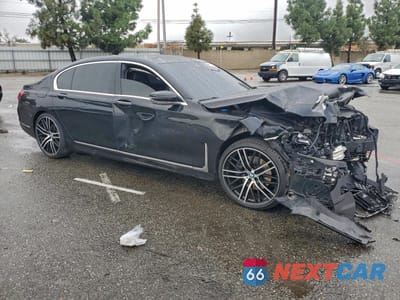 Czwarte zdjęcie samochodu z boku: 2020 BMW 740 I VIN:WBA7T2C08LGL17210 - miniatura