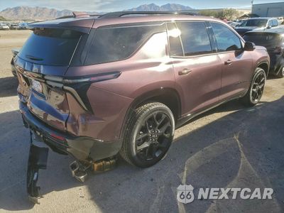 Trzecie zdjęcie samochodu z tyłu: 2026 CHEVROLET TRAVERSE RS VIN:1GNEVLKS5TJ190391 - miniatura