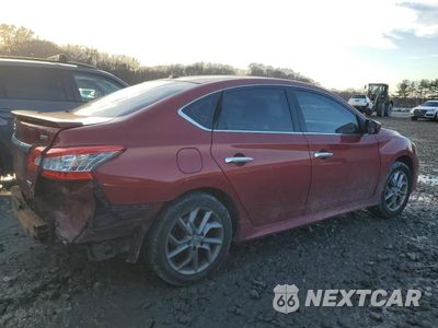Trzecie zdjęcie samochodu z tyłu: 2014 NISSAN SENTRA S VIN:3N1AB7AP0EY341742 - miniatura