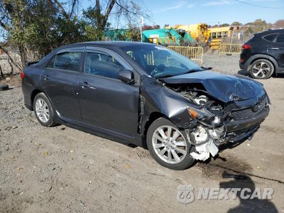 Czwarte zdjęcie samochodu z boku: 2010 TOYOTA COROLLA BASE VIN:1NXBU4EE2AZ268109 - miniatura