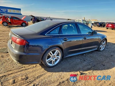 Trzecie zdjęcie samochodu z tyłu: 2016 AUDI A6 PREMIUM PLUS VIN:WAUFMAFC2GN030651 - miniatura