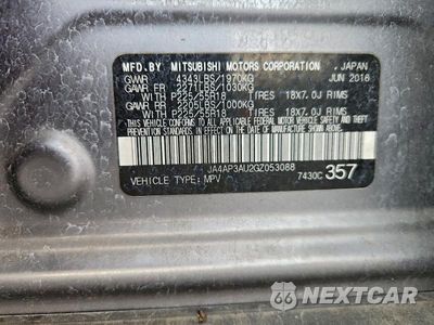 Zdjęcie 12 z 12 samochodu: 2016 MITSUBISHI OUTLANDER SPORT VIN:JA4AP3AU2GZ053088 - miniatura