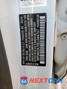 Zdjęcie 12 z 12 samochodu: 2014 PORSCHE PANAMERA S HYBRID VIN:WP0AD2A70EL044747 - miniatura
