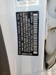 Zdjęcie 12 z 12 samochodu: 2014 PORSCHE PANAMERA S HYBRID VIN:WP0AD2A70EL044747 - miniatura