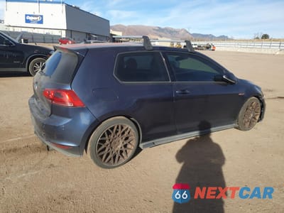 Trzecie zdjęcie samochodu z tyłu: 2015 VOLKSWAGEN GTI VIN:3VWYT7AUXFM050718 - miniatura