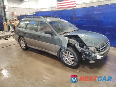 Czwarte zdjęcie samochodu z boku: 2000 SUBARU LEGACY OUTBACK AWP VIN:4S3BH6752Y7605100 - miniatura