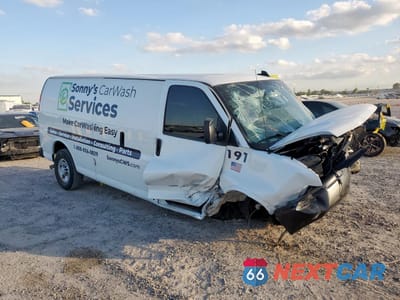 Czwarte zdjęcie samochodu z boku: 2024 CHEVROLET EXPRESS G3500 DELIVERY VAN VIN:1GCZGHF70R1225905 - miniatura