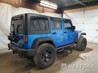 Trzecie zdjęcie samochodu z tyłu: 2015 JEEP WRANGLER UNLIMITED SPORT VIN:1C4BJWDG5FL692134 - miniatura