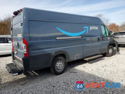 Trzecie zdjęcie samochodu z tyłu: 2021 RAM PROMASTER DELIVERY VAN VIN:3C6MRVJG4ME550127 - miniatura