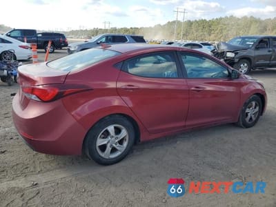 Trzecie zdjęcie samochodu z tyłu: 2014 HYUNDAI ELANTRA SE VIN:5NPDH4AE8EH545742 - miniatura
