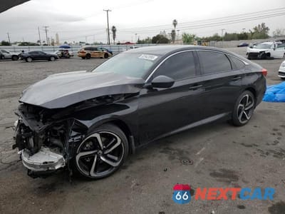 2019 HONDA ACCORD SPORT 1HGCV1F38KA063996 - główne zdjęcie licytacji z USA - miniatura