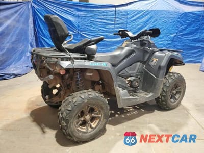 Czwarte zdjęcie samochodu z boku: 2020 CAN-AM OUTLANDER MAX XT 570 VIN:3JBLPAT2XLJ001237 - miniatura